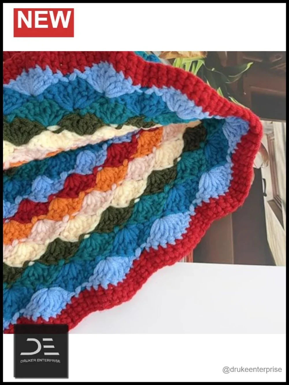Handmade Crochet Bucket Hat Knit Cloche Beanie Foldable Floppy Sun Hat